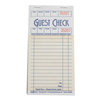 National Checking 1 Part Carbonless Salmon 13 Line Guest Check 100 Checks, PK50 S3616